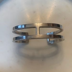 B6 Classic solid Sterling Silver Cuff Bracelet